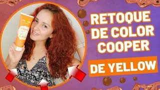 La refresh Mask de Yellow Professional Color care TONO 4 COOPER 🧡🤎🍁🔥🟠🟤 Alfaparf Milano💁‍♀️