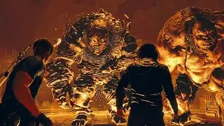 Resident Evil 4 REMAKE El Gigante BOSS FIGHT GAMEPLAY