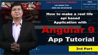 [Hindi] Coronavirus Monitor Tutorial by angular 11 - Part 3