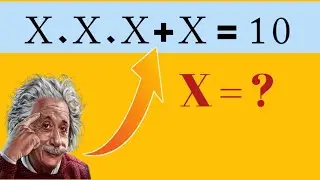 A Nice Algebra Math Olympiad Problem || Find the value of X