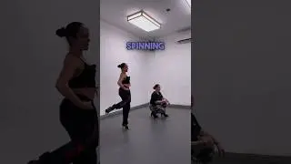 Learn to floor spin in heels with me 👠💃 via @danceemporiumbylh #privatelessons #dancelessons