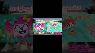 Filth filth all around meme || Original vs Gacha || Jasmine Sweet Girl #gacha #shorts