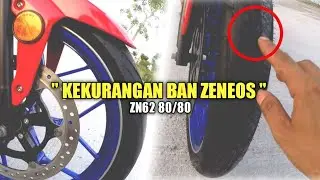 Review Ban Zeneos ZN62 Ukuran 80/80 di SONIC 150