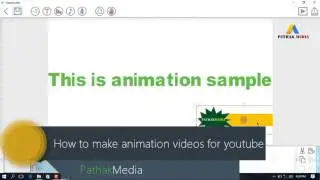 How to make animations for youtube video