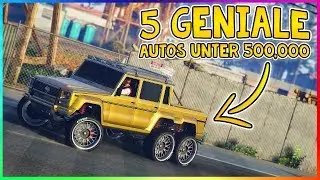 DIE 5 BESTEN AUTOS FÜR UNTER 500,000$ IN GTA 5! | GTA V Best Cars!