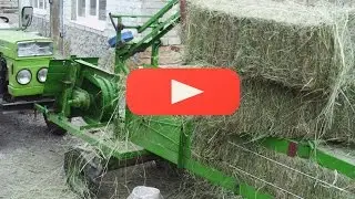 ШАЙТАН МАШИНА ДЛЯ СЕНА И СОЛОМЫ ТЮК ПРЕСС