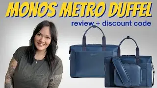 Monos Metro Duffel Review: Personal Item sized!