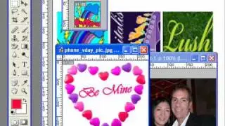 Creating a designer MS Tag - Part 3  Microsoft Designer 2D Barcodes for Valentine's Day