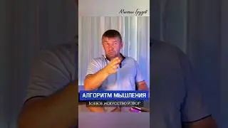 Алгоритм мышления в боевом искусстве ИЗВОР #михаилгрудев