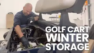 How to Prepare Your Golf Cart For The Winter. E-Z-GO Golf Buggies ? Lithium Batteries