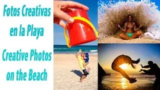 Creative Photos on the Beach. Ideas