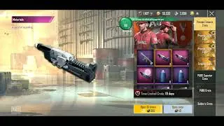 Pubg Lite M416 Glacier skin crate opening😍😍