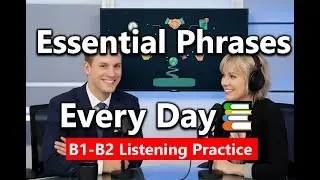 Everyday English You’ll Use Today 💬 | B1–B2 Listening Practice 🎧 Sound Natural Fast