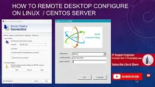 How to configure remote desktop on Linux / centos server  | Configure System  | omarict