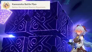 Fighting the sleeping Electro Hypostasis on Kannazuka Island (+Achievement) | Genshin Impact