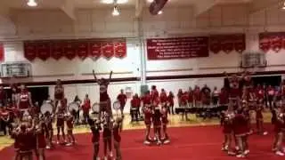 3rd Pep Rally JV and Freshmen Routine 2015