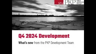 PKP Development News Webinar December 2024