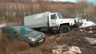 PSYCHO on a BUGGY with 3UZ fought with TRUCKS, UAZ, JEEP and TOYOTA