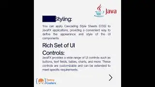 JAVA Fx Features | Framework of JAVA