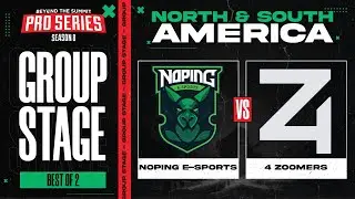 NoPing vs 4 Zoomers Game 1 - BTS Pro Series 8 AM: Group Stage w/ Kmart & ET