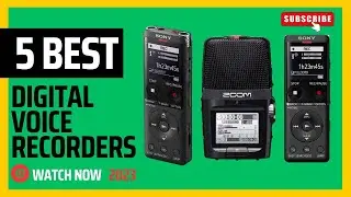 Top 5 Best Digital Voice Recorders 2023 || Digital Voice Recorders