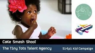 OFFICIAL PHOTOS from Cake Smash shoot - The Tiny Tots Talent Agency - Channel 4
