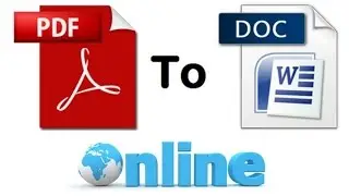 Как конвертировать pdf в doc онлайн?