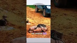 Leopard Cat’s Surprise Attack Gone Wrong