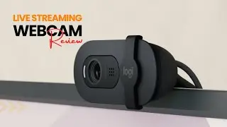 Logitech Brio 101 Webcam Review: Best 1080p Webcam for Streaming and Meetings! | Streaming Webcam!