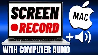 UPDATED: How To Screen Record With COMPUTER AUDIO On Mac (FREE) - Macbook Tutorial | OBS Studio