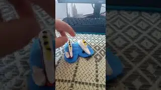 Слепил Титаник и Британик из воздушного пластилина 
