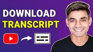 how to download transcript from youtube video