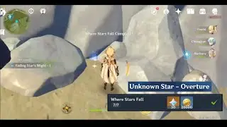 All Meteorite Shard Location of Where Star Fall Quest Day 1 | Genshin impact