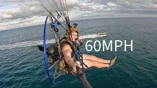 Flying Haulover Inlet On My Paramotor!