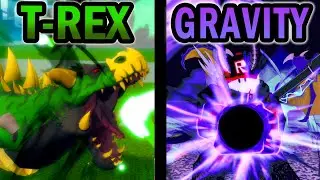 T-Rex VS Gravity REWORK | PVP and Comparison | Blox Fruits