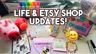 LIFE UPDATE AND ETSY STORE LAUNCH! LET’S CHAT! ♥️