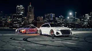 M4 vs. RS6 | Christmas Cruise | 4K