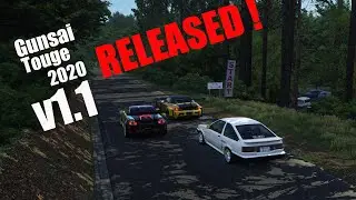 Assetto Corsa: Gunsai Touge 2020 v1.1 RELEASED ! (Download link in description)