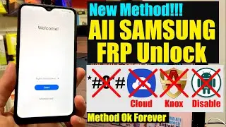 All Samsung FRP Bypass 2023, Remove Google Account, Force Brom Mode Without Test Point.