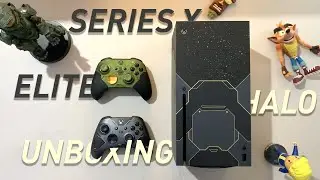 HALO INFINITE Series X + Elite Controller Unboxing!