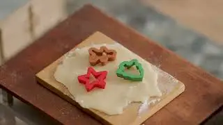 Santa's Holiday Sugar Cookies | Tiny Kitchen