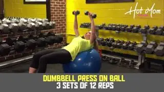 Build A Strong Chest – Incline Dumbbell Press on Ball