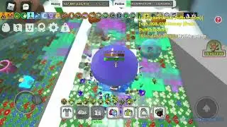 Mythic puffshroom in bee swarm simulator!
