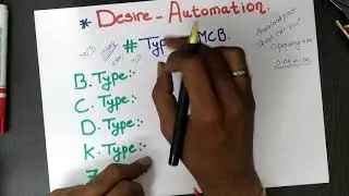 MCB type working (B,C,D,K,Z)|what is difference between mcb type|MCB concept in hindi | MCB hindi.