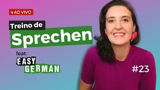 FALANDO A LÍNGUA ALEMÃ #23 - Treino de SPRECHEN | Wie hoch ist deine Miete?