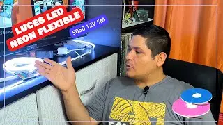 Tira  Led Neón Flexible 5050 12 V 5 M !Dale un toque diferente a tu Set Up!