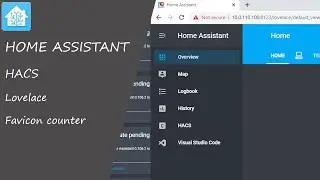 OLD - Home Assistant - HACS - Lovelace Favicon Counter