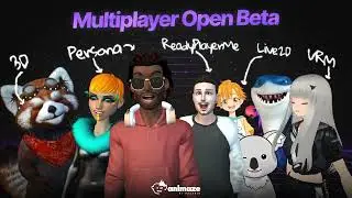 Animaze presents Animaze Rooms, the multiplayer feature