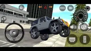 Modified Mahindra Thar || Indian Cars Simulator 3D || New City Driving || Android Gameplay