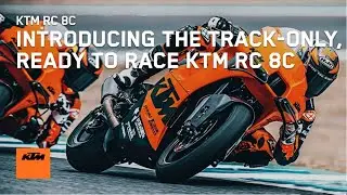 Introducing the trackonly READY TO RACE KTM RC 8C  KTM